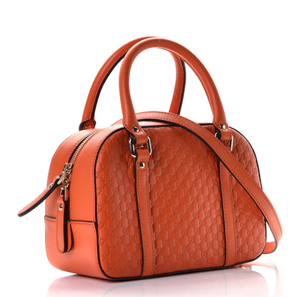 Gucci Soft Microguccissima Small Crossbody Bag Sun Orange 2 of 5
