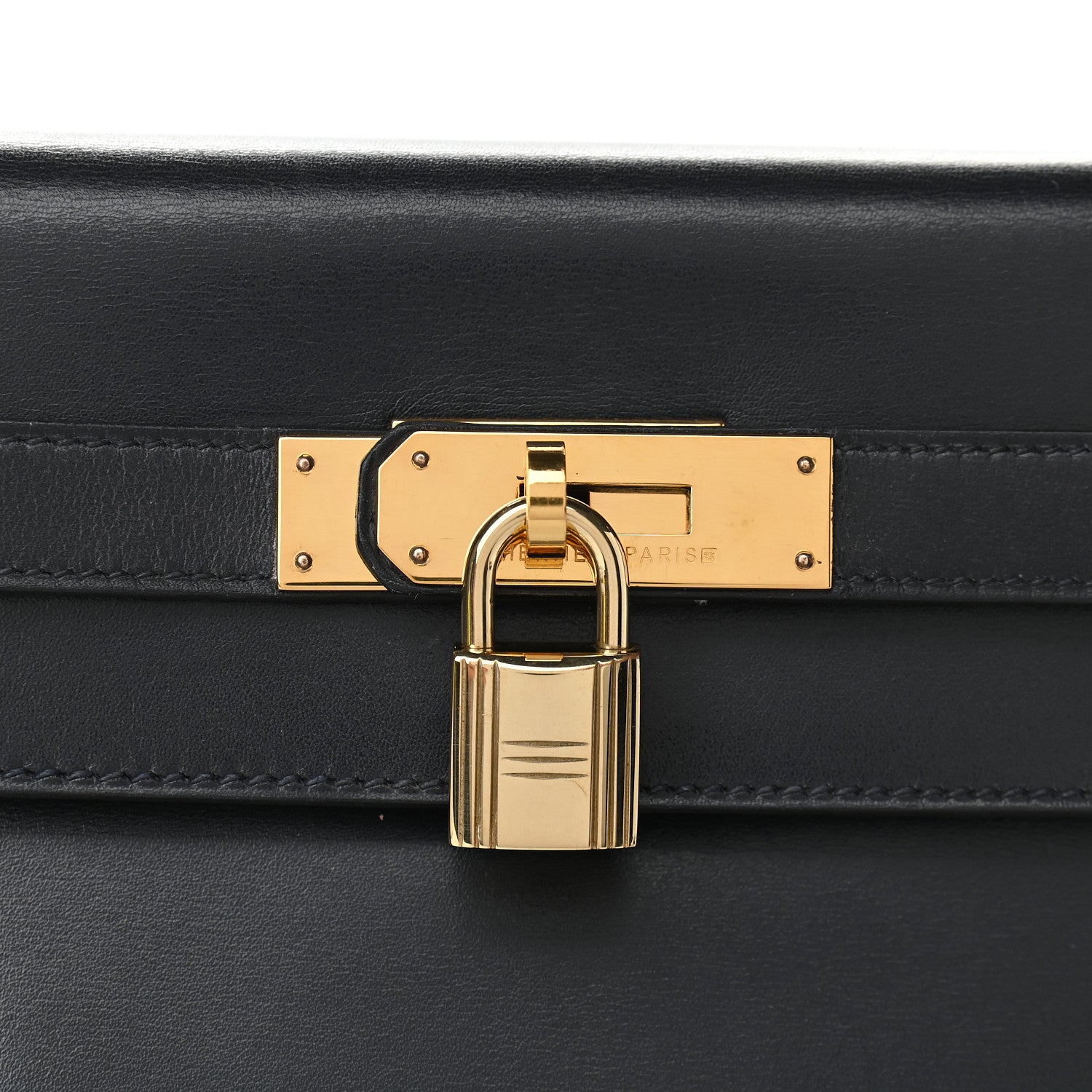 Hermes Box Kelly Retourne 32 Black 10 of 13