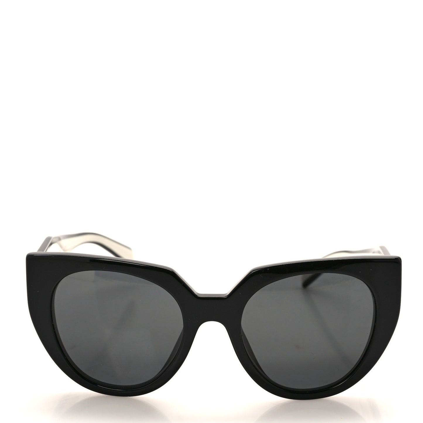 Acetate Sunglasses SPR 14W Black White