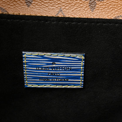 Louis Vuitton Epi Reverse Monogram Pochette Metis Denim Light 6 of 9