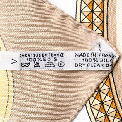 Hermes Silk Grand Apparat Scarf 90 6 of 6