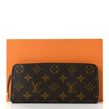 Louis Vuitton Monogram Clemence Wallet Rose Ballerine 10 of 10