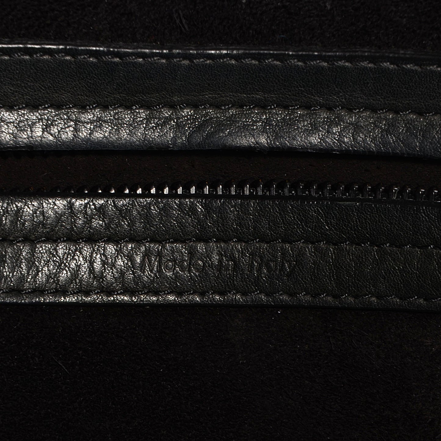 Supple Calfskin Medium Phantom Luggage Black