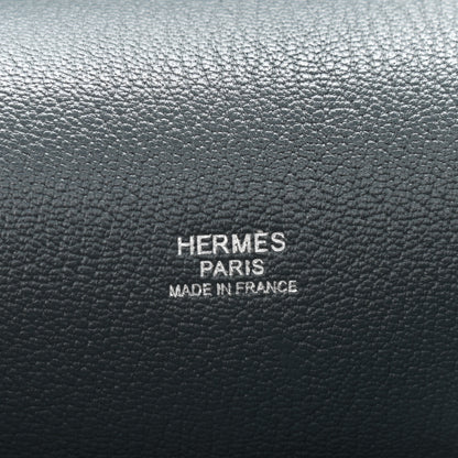 Hermes Taurillon Clemence Jypsiere 31 Bleu Ocean 6 of 12