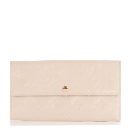 Louis Vuitton Vernis Sarah Wallet Blanc Corail 1 of 7