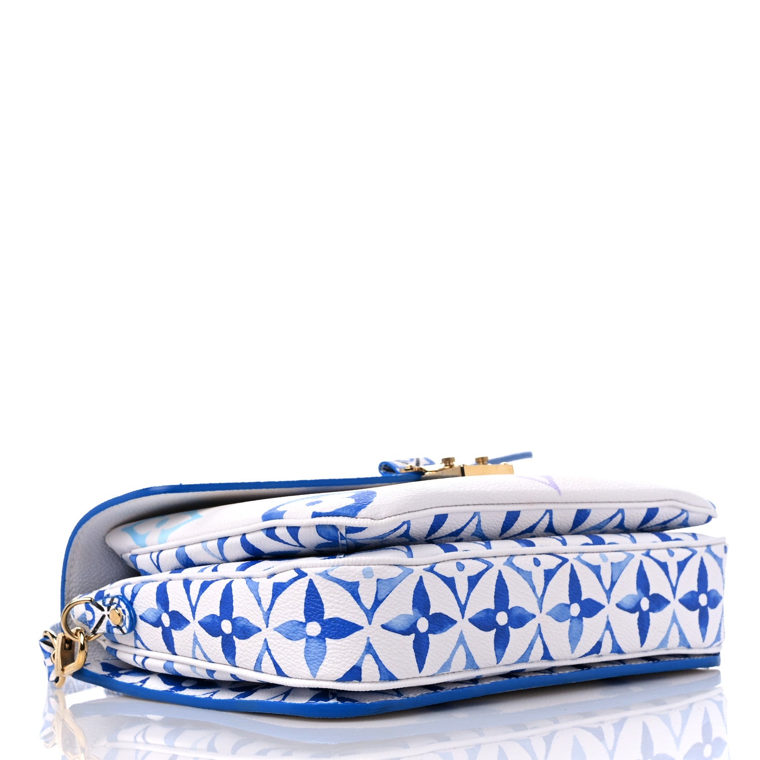 Louis Vuitton Monogram Giant By The Pool Pochette Metis MM Blue 4 of 10