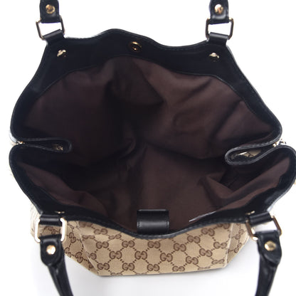 Gucci Monogram Large Sukey Tote Dark Brown 5 of 10