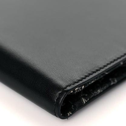 Saint Laurent Calfskin East West Wallet Black 8 of 10