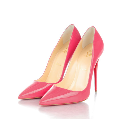 Christian Louboutin Patent So Kate 120 Pumps 40 Bonbon 3 of 7