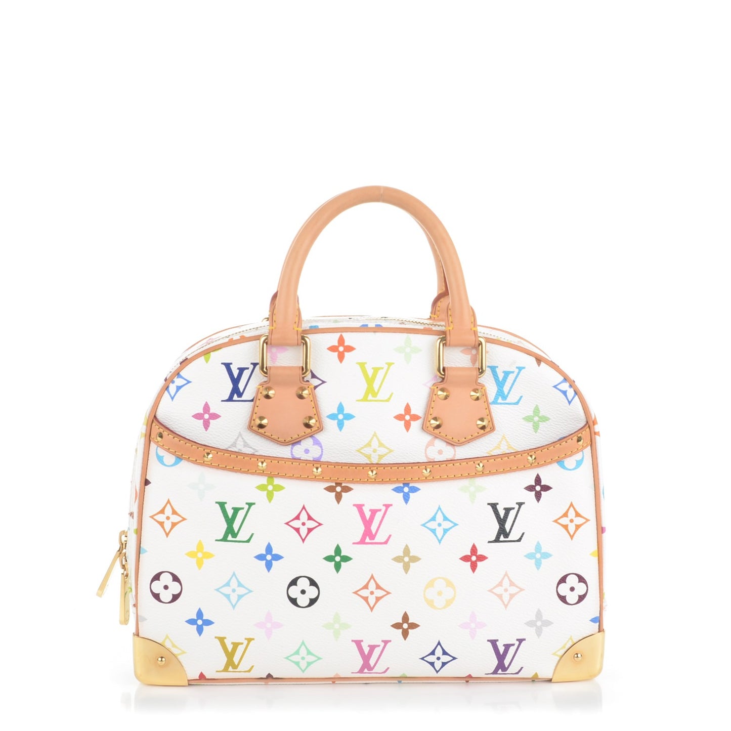 Monogram Multicolor Trouville White