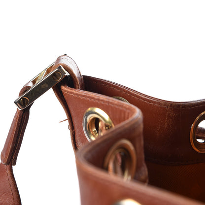 MCM Visetos Drawstring Bag Cognac 12 of 26