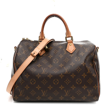 Louis Vuitton Monogram Speedy Bandouliere 30 1 of 13