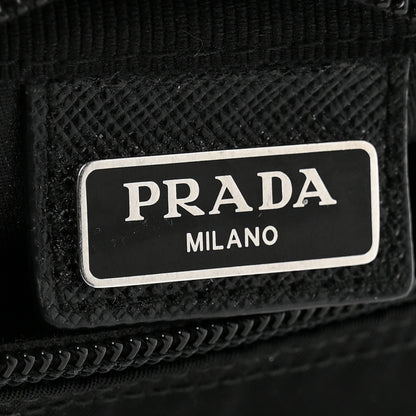 Prada Nylon Vela Cosmetic Pouch Black 6 of 9