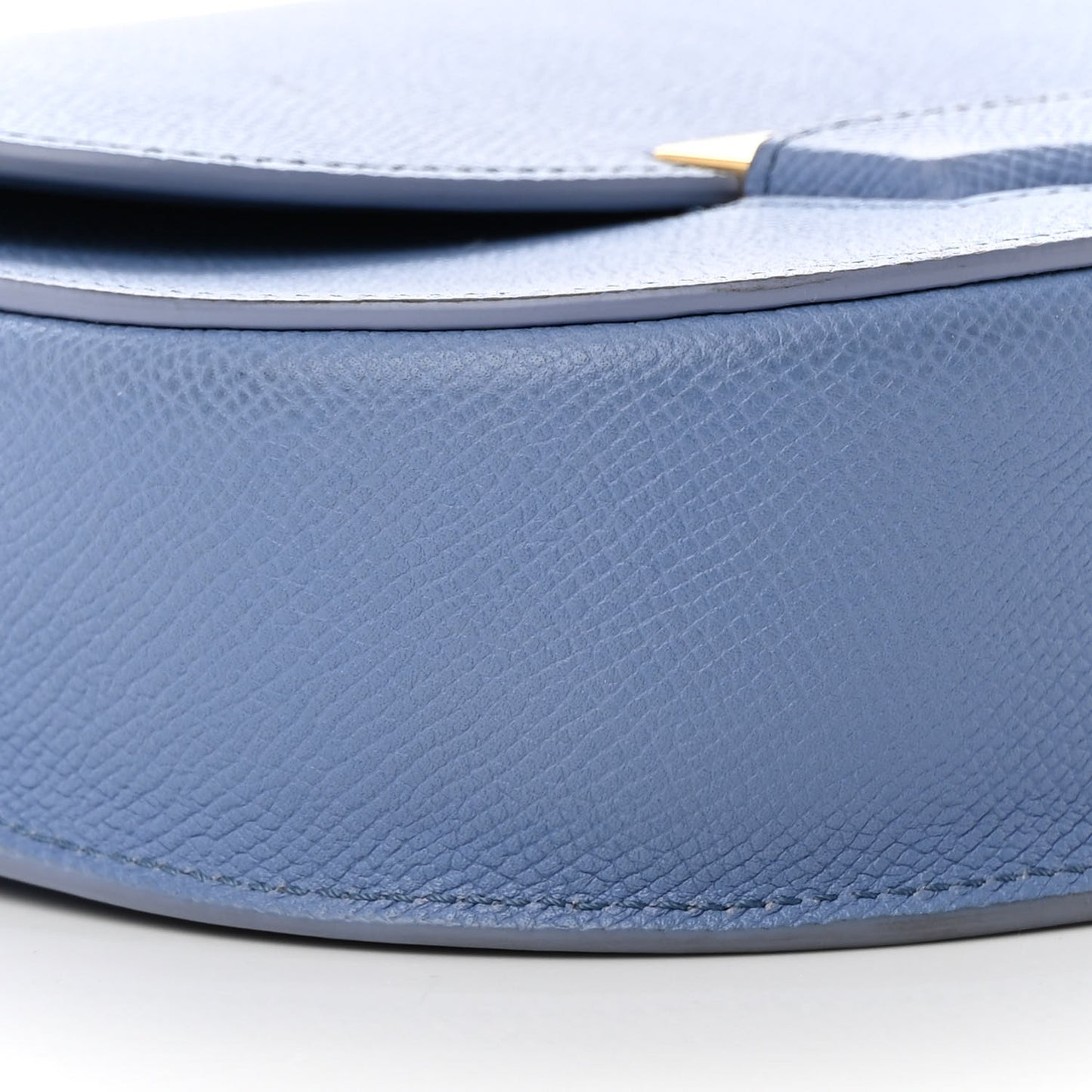 Baby Grained Calfskin Small Trotteur Porcelain