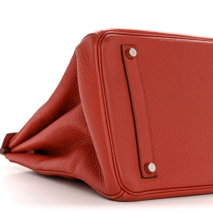 Hermes Togo Birkin 35 Rouge Venetian 9 of 14