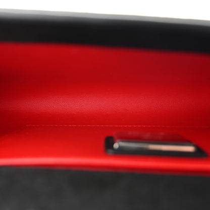 Christian Louboutin Suede Strass Arlequin Vero Dodat Clutch Black Multicolor 4 of 9