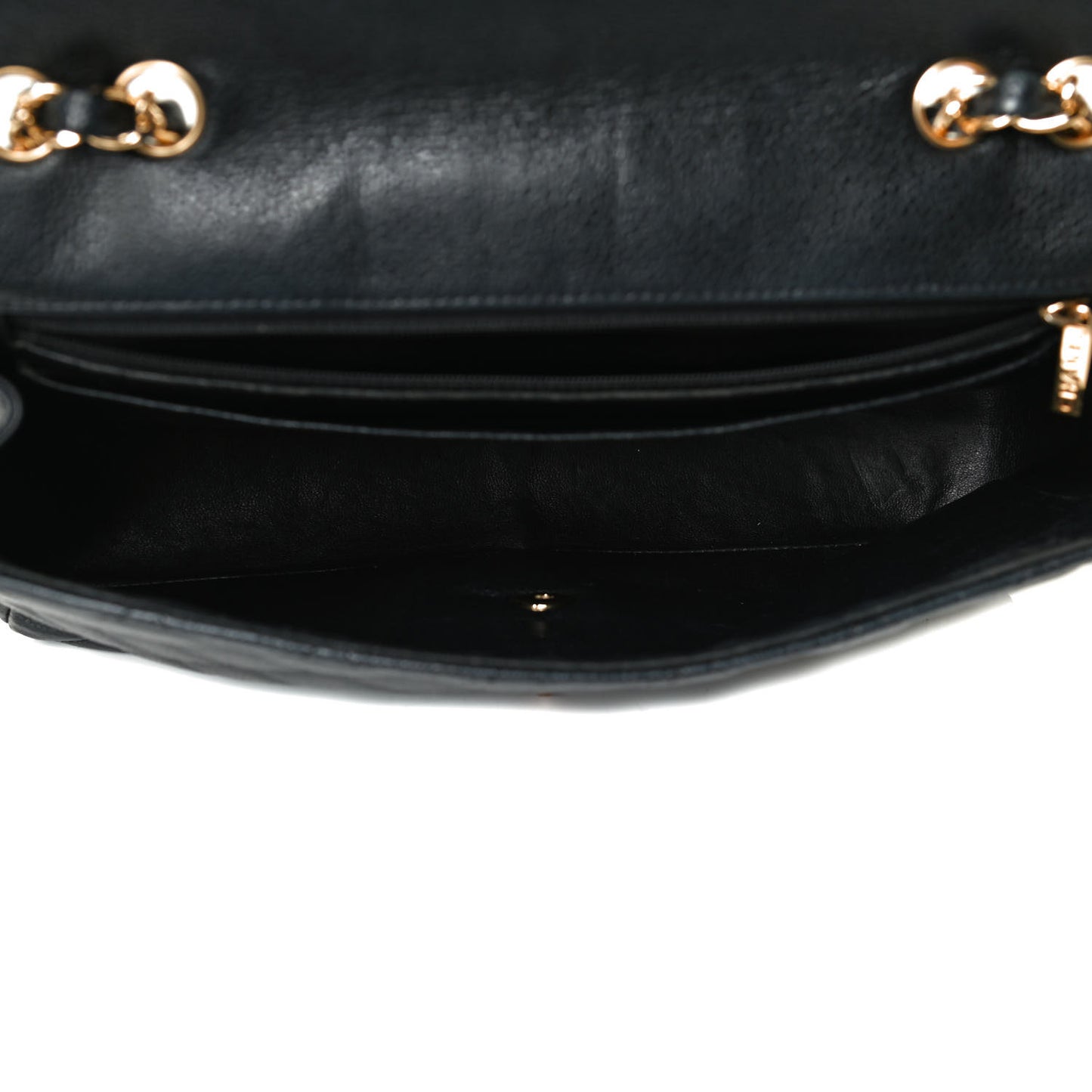 Caviar Quilted Jumbo Single Flap Black