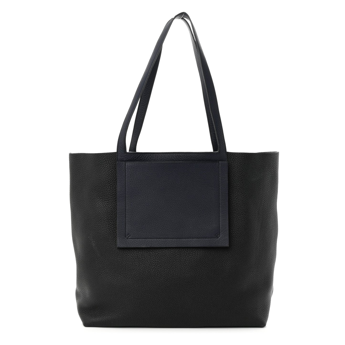 Taurillon Clemence Cabasellier 46 Black Navy Blue