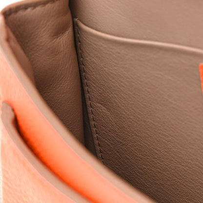 Louis Vuitton Taurillon Marceau Tangerine Taupe 9 of 17