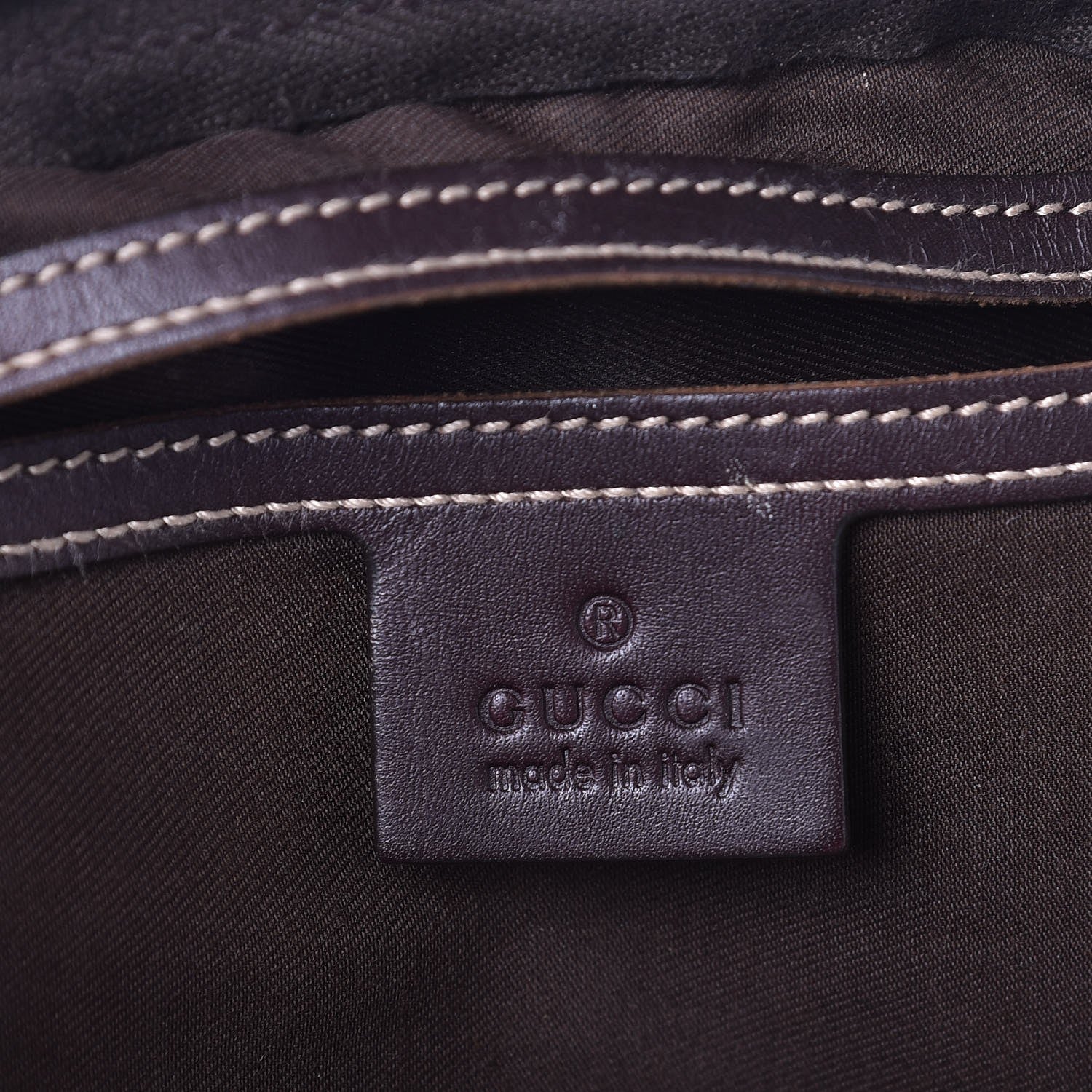 Gucci GG Plus Monogram Web Medium Joy Boston Dark Brown 6 of 7