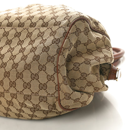 Gucci Monogram Medium Sukey Boston Brown 10 of 10