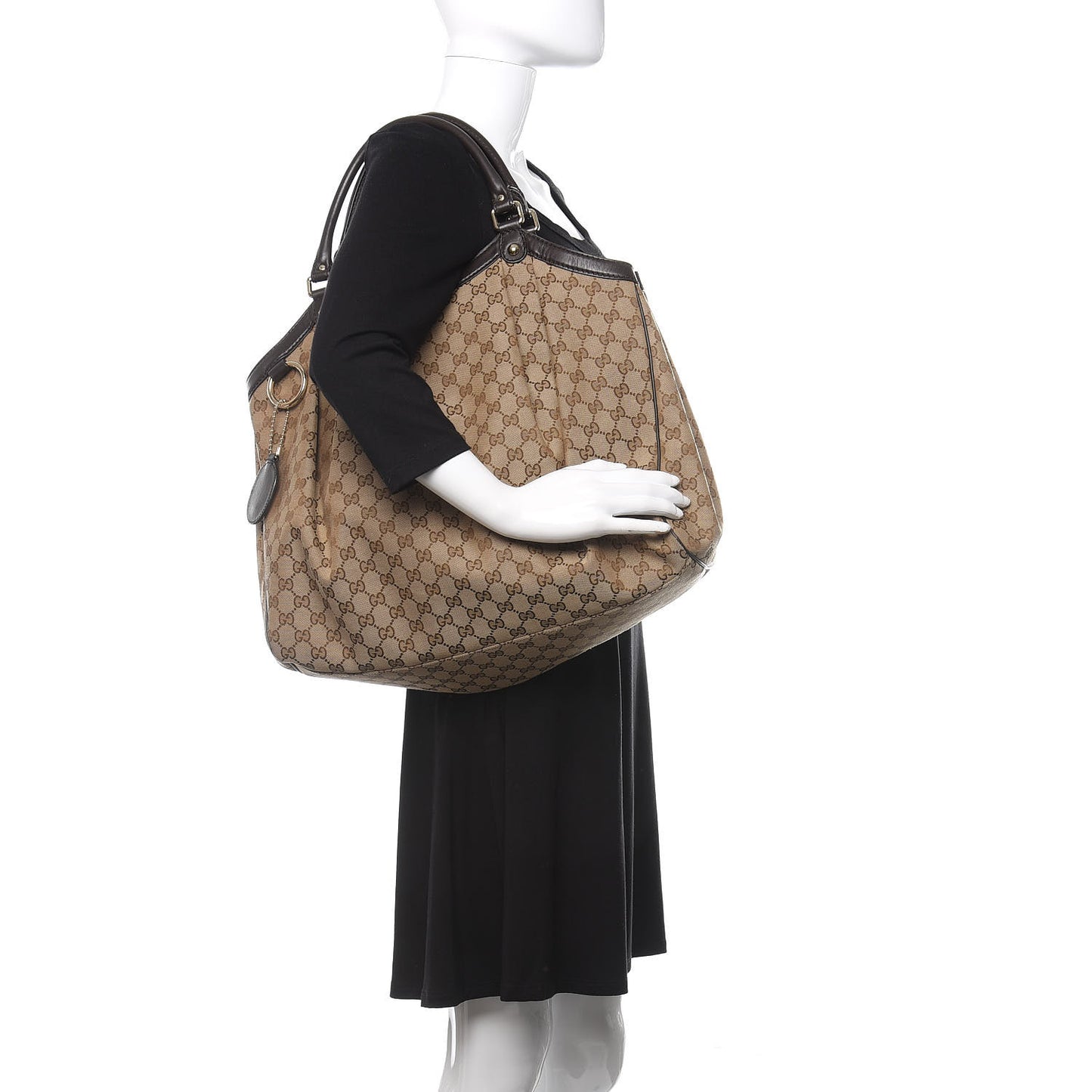 Monogram Large Sukey Tote Dark Brown