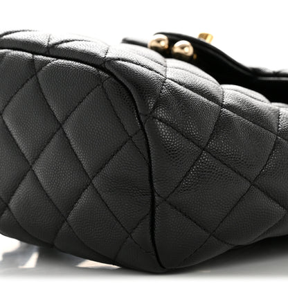 Chanel Caviar Quilted Mini Urban Spirit Backpack Black 10 of 13
