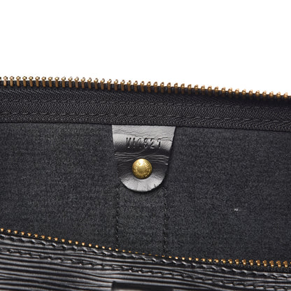 Louis Vuitton Epi Keepall 60 Black 5 of 17