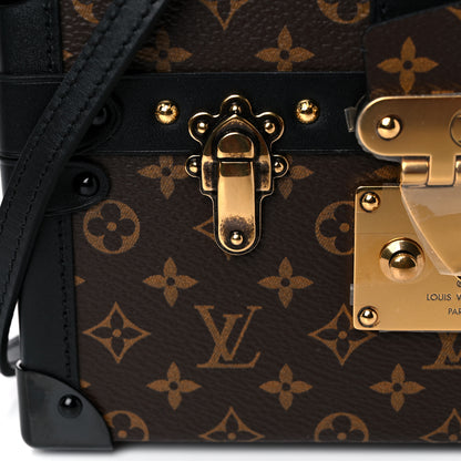 Louis Vuitton Monogram Petite Malle Black 12 of 13