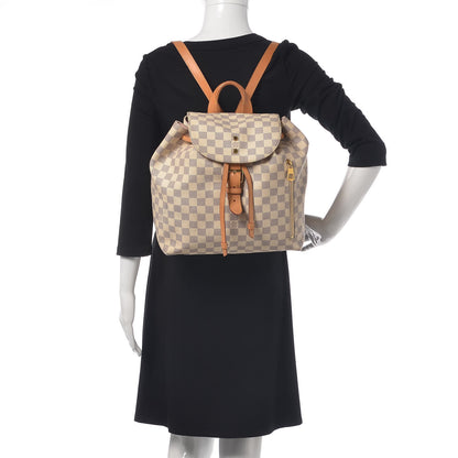Louis Vuitton Damier Azur Sperone Backpack 2 of 23