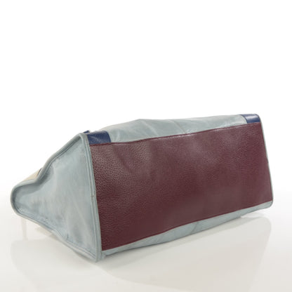 Balenciaga Agneau Boarskin Tri-Color Classic Hardware Work Ciel 4 of 8