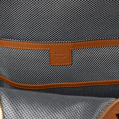MCM Visetos Medium Stark Backpack Cognac 6 of 10