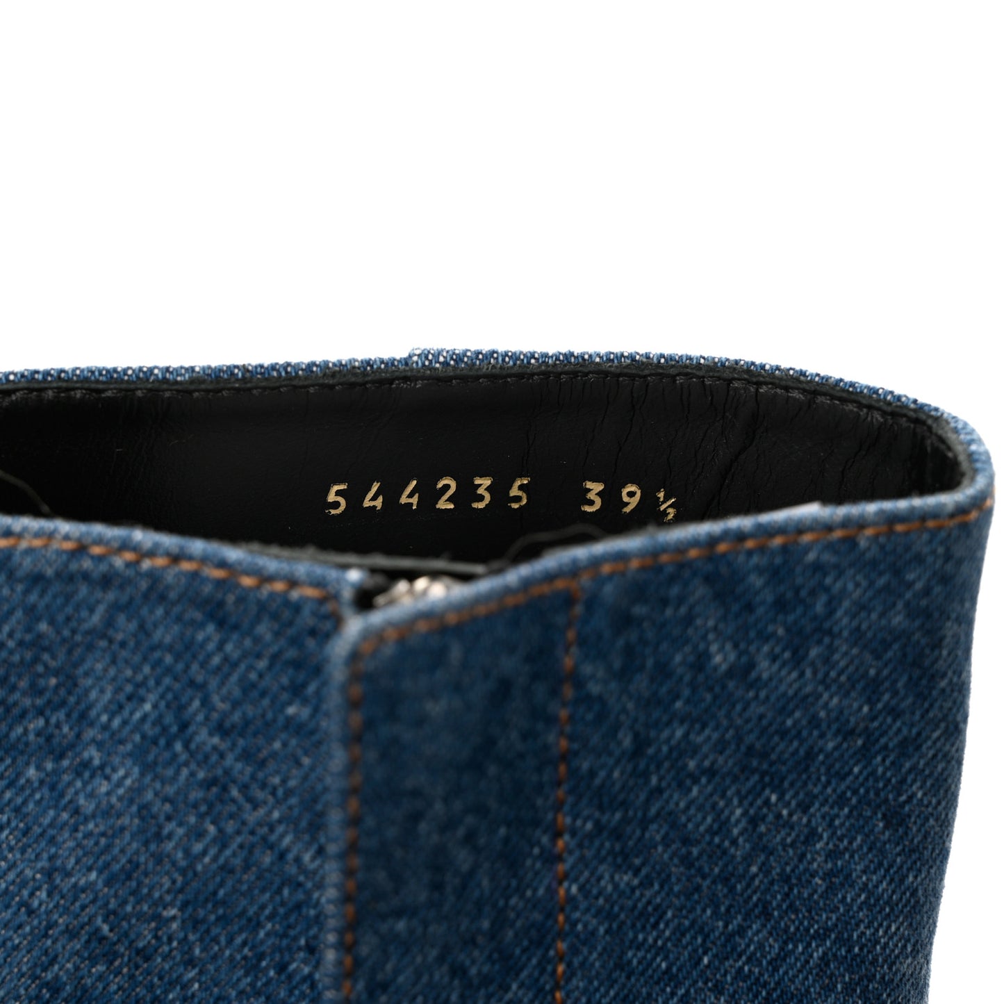 Denim Ankle Boots 39.5 Blue