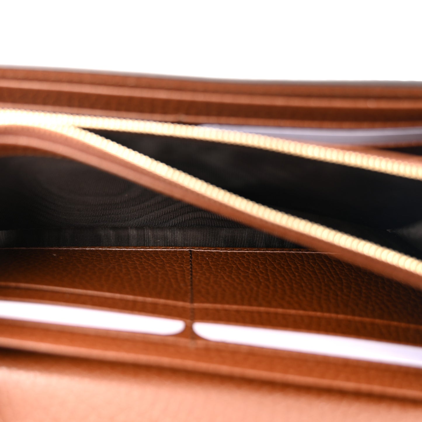 New Denim GG Monogram Jackie 1961 Chain Wallet Blue Tea Cuir