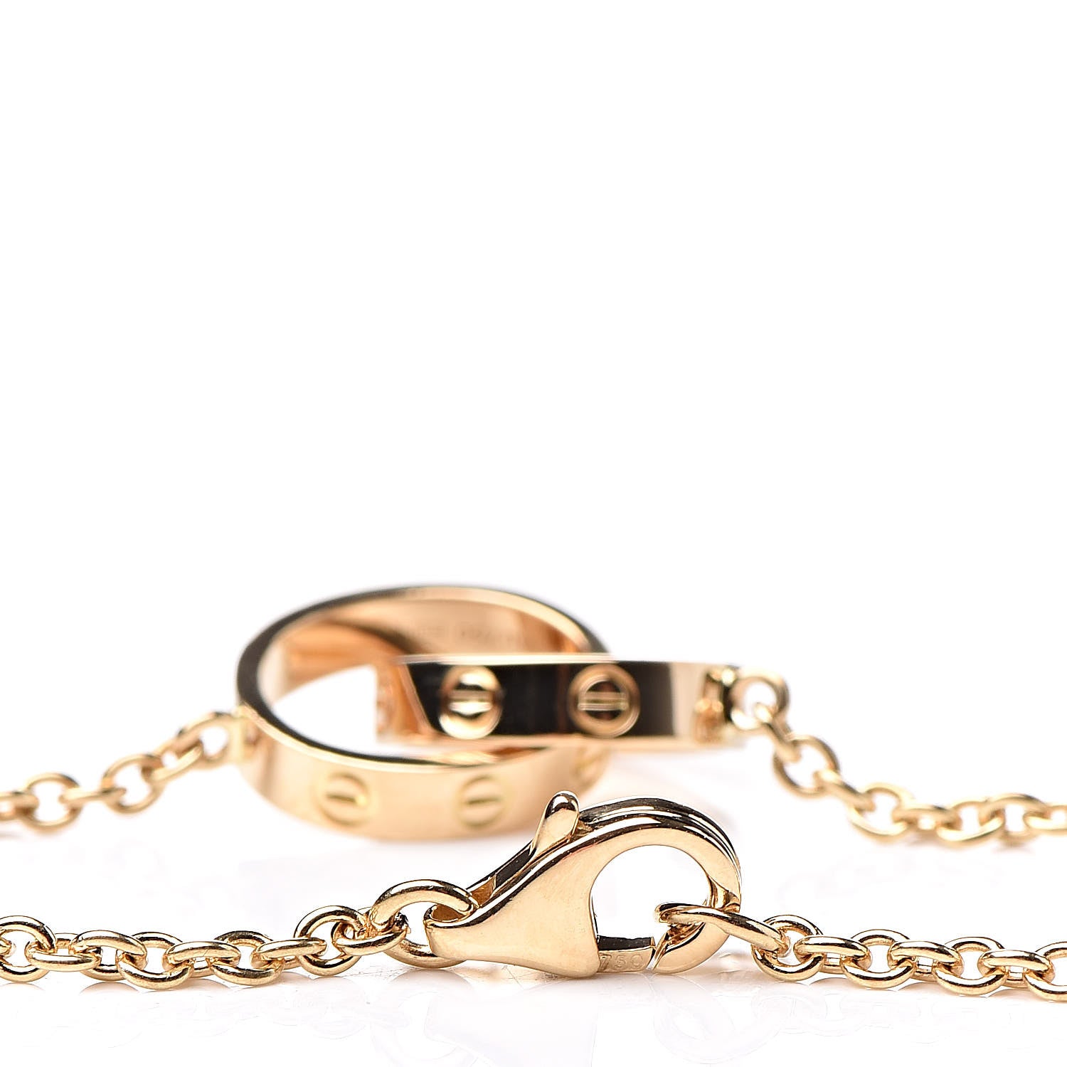 Cartier 18K Yellow Gold Interlocking LOVE Bracelet 7 of 8
