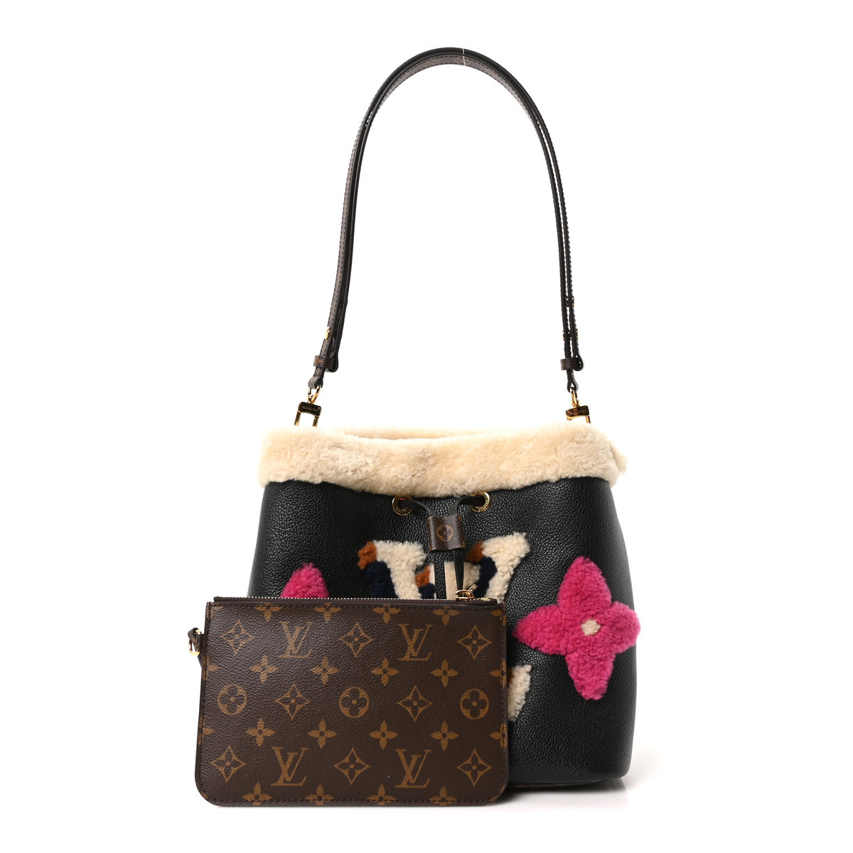 Calfskin Teddy NeoNoe MM Black