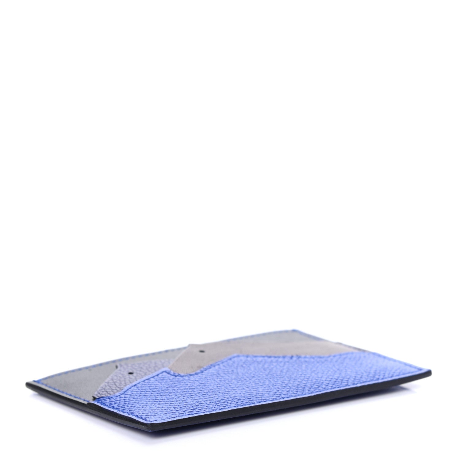 Hermes Epsom Evercalf Evercolor Sombrero Les Petits Chevaux Card Holder Bleu Royal Bleu Indigo Encre Obscur 4 of 6