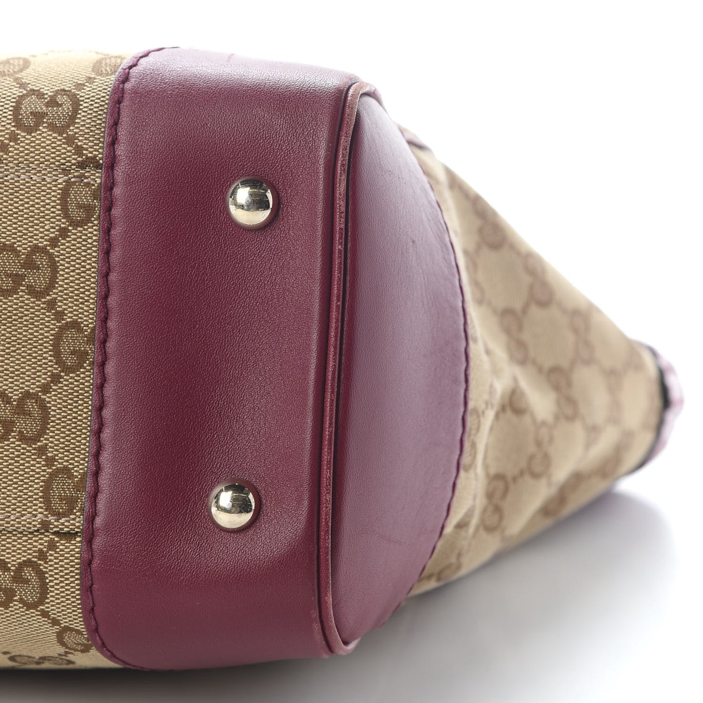 Monogram Web Medium Mayfair Tote Cherry