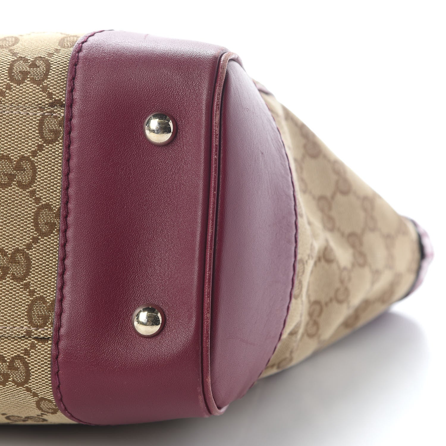 Gucci Monogram Web Medium Mayfair Tote Cherry 8 of 10