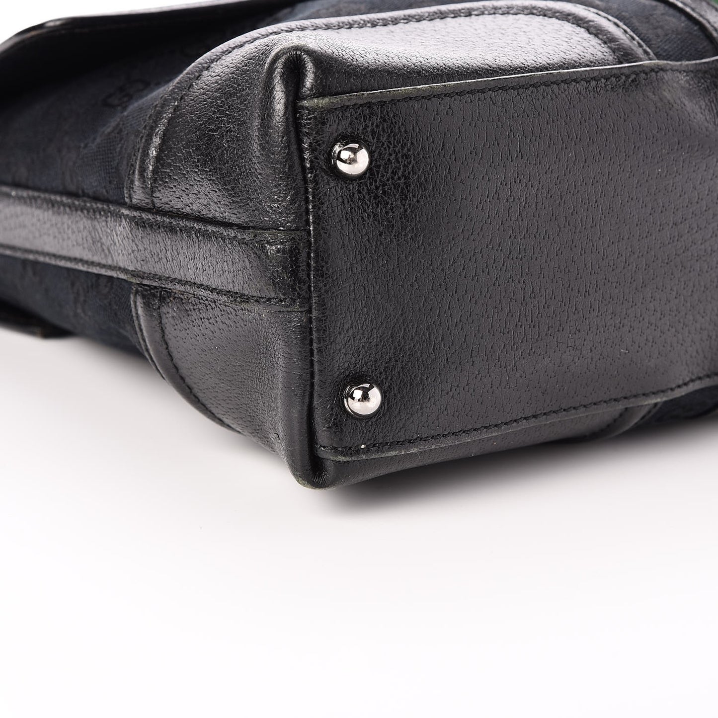 Monogram Large Treasure Flap Black