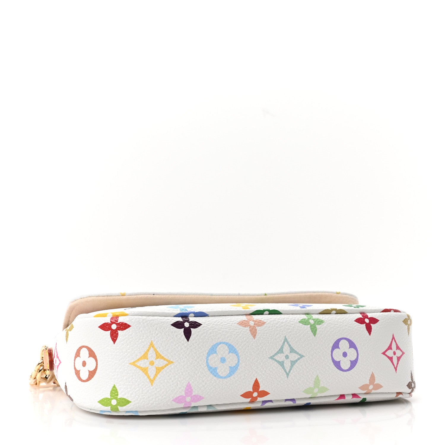 Louis Vuitton LV X TM Monogram Multicolor Ivy Wallet On Chain White 3 of 9