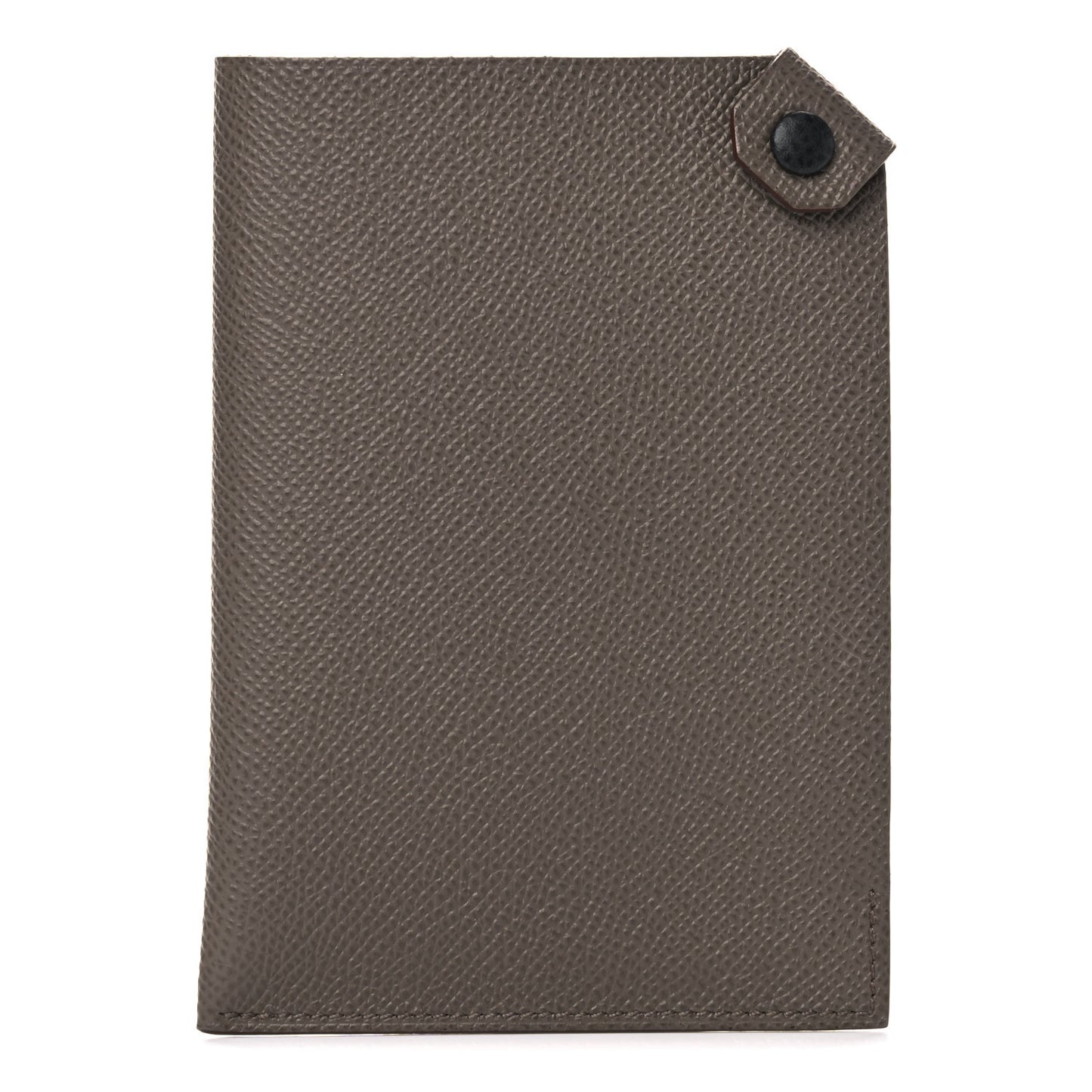 Epsom Tarmac Dot PM Passport Holder Etain Black