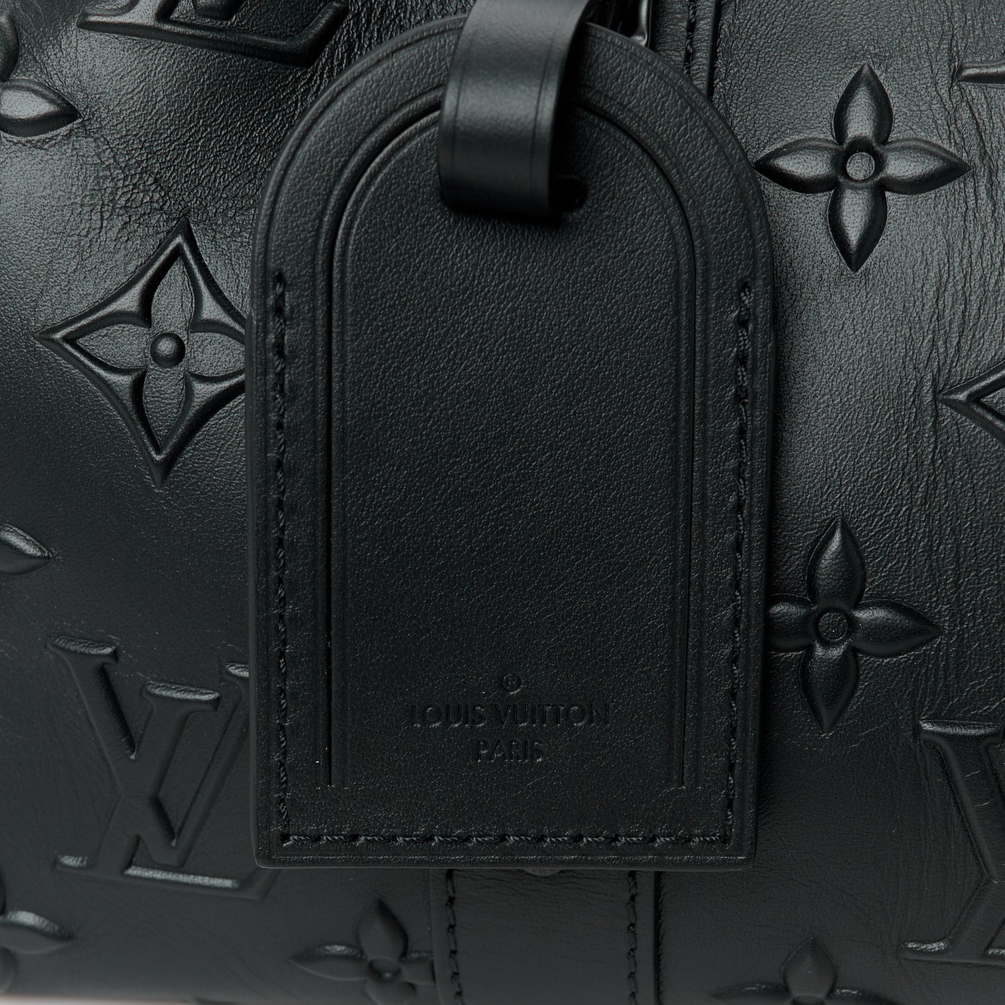Monogram Seal City Keepall Black