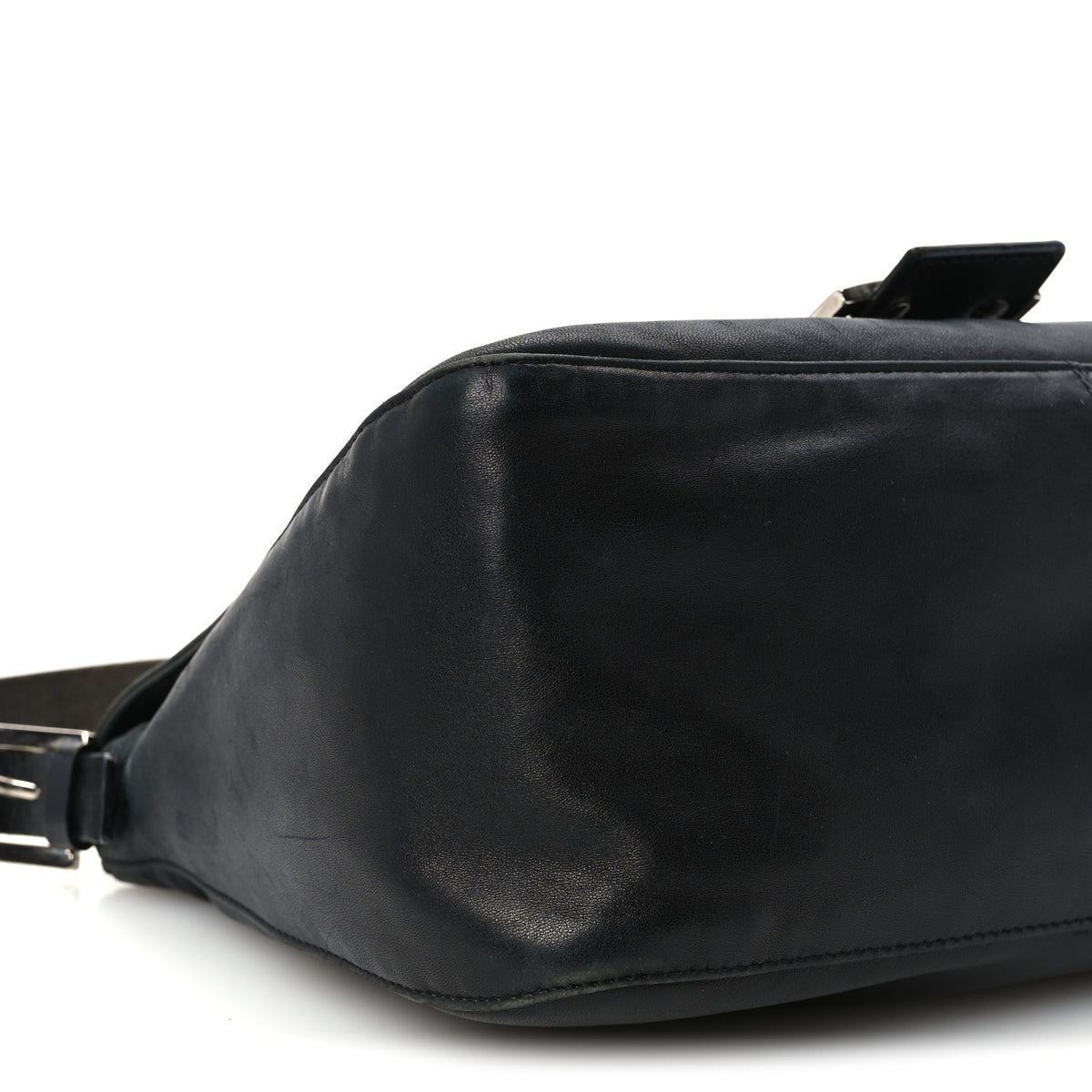 Lambskin Mama Baguette Black