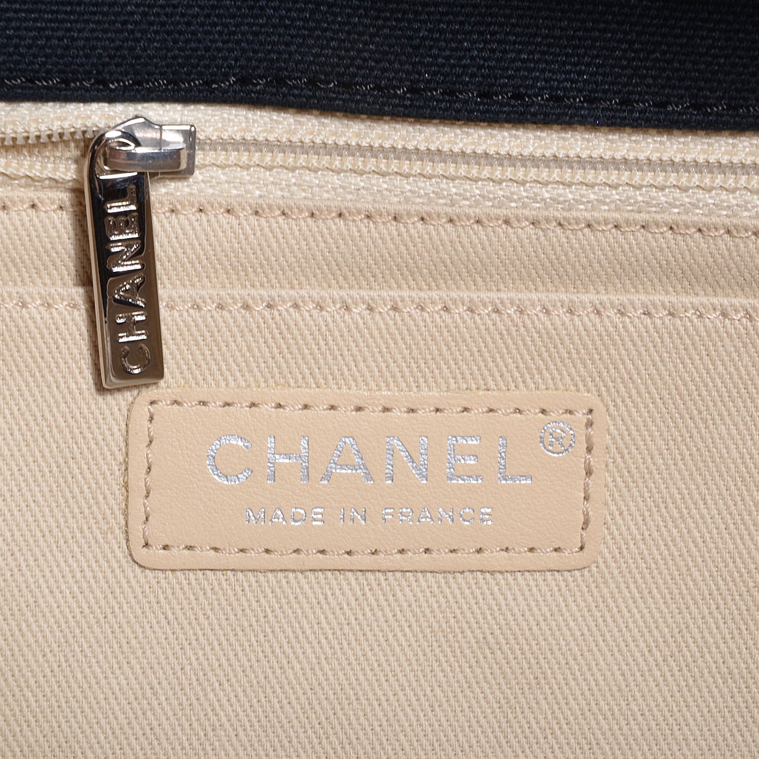 Chanel Canvas Quilted CC Cruise East West Flap Clutch Black 7 of 8