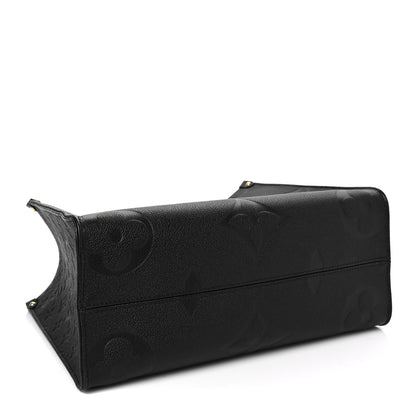 Louis Vuitton Empreinte Monogram Giant Onthego MM Black 4 of 7