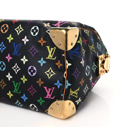 Louis Vuitton Monogram Multicolor Speedy 30 Black 9 of 13