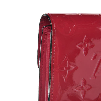 Louis Vuitton Vernis Sarah Wallet Rose Indien 9 of 11