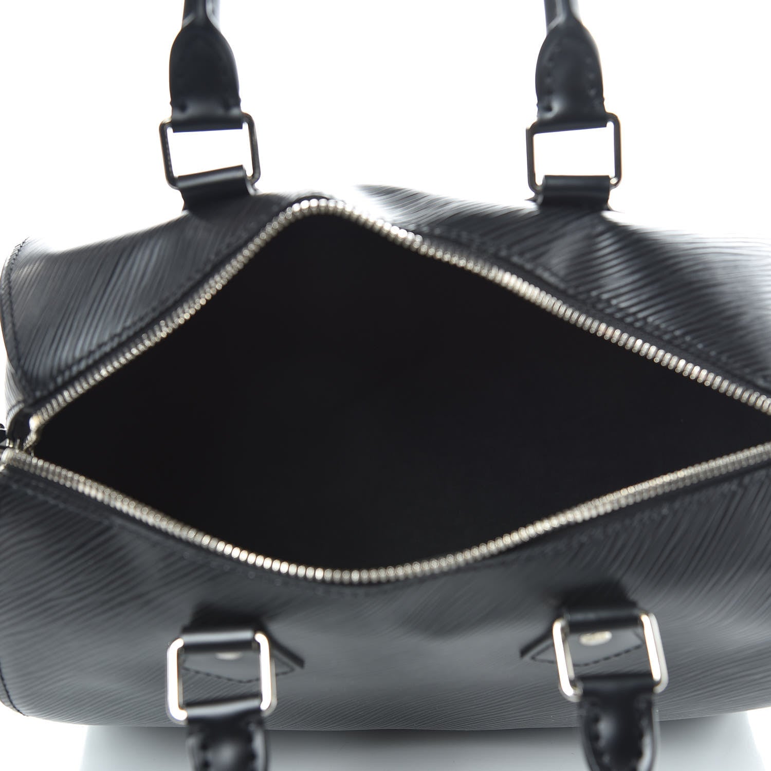 Louis Vuitton Epi Speedy Bandouliere 25 Black 5 of 8