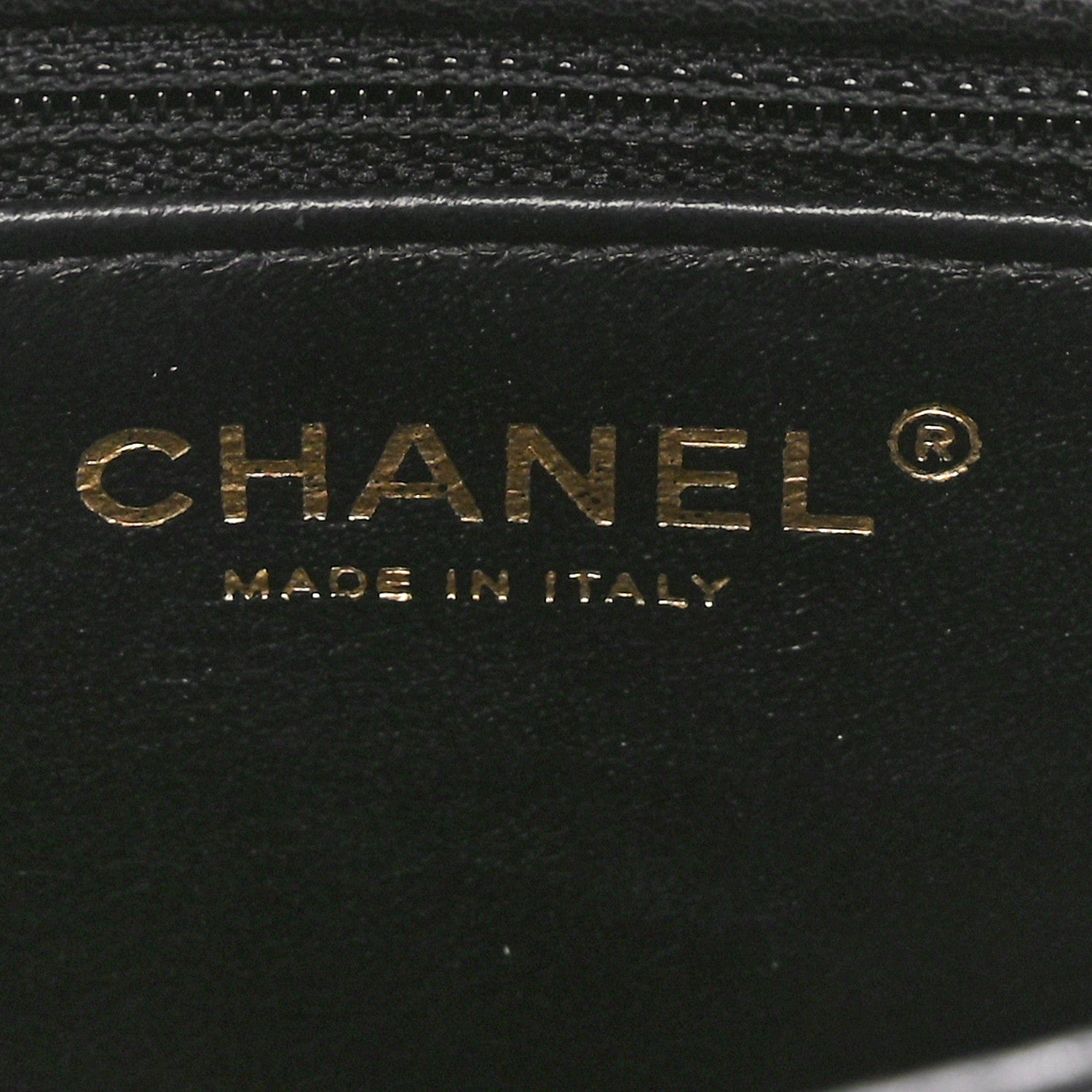 Chanel Lambskin Reversed Chevron Quilted Flap Black 6 of 10